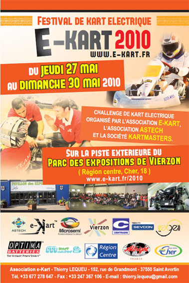 Affiche e-Kart 2010