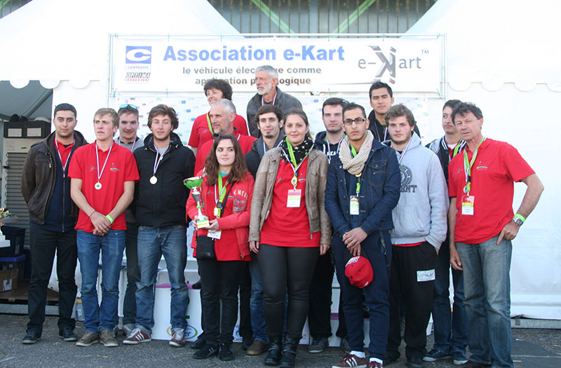 Le Prix spcial du Prsident de l'Association e-Kart