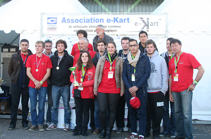 Le Prix spécial du Président de l'Association e-Kart