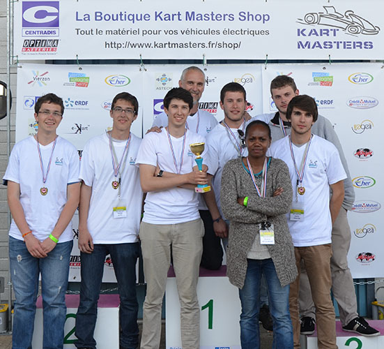 33C - IUT de Bordeaux - Les commissaires de piste de la Rencontre e-Kart 2014